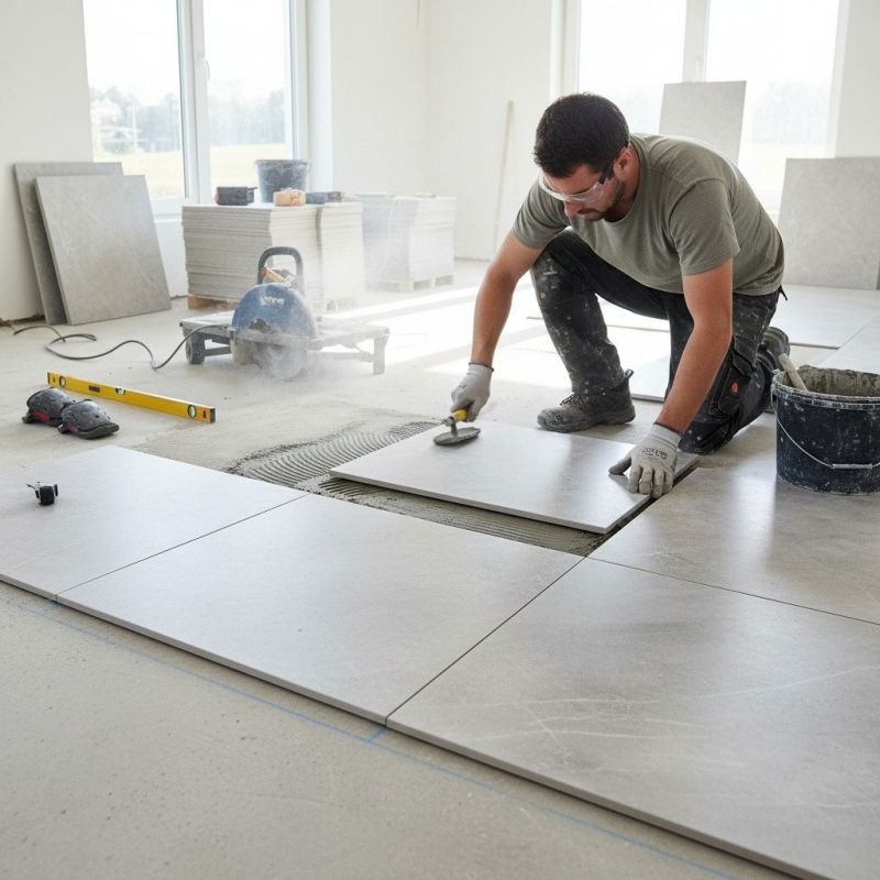 Bathroom Flooring Installation in Loudoun County, VA