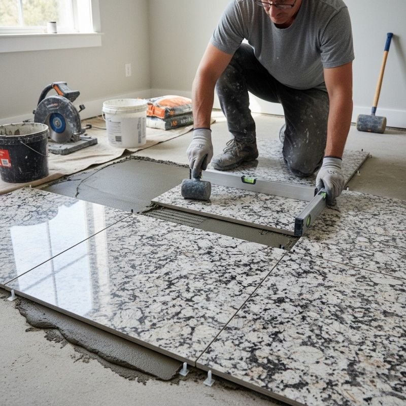 Bathroom Granite Installation in Wilmington, NC