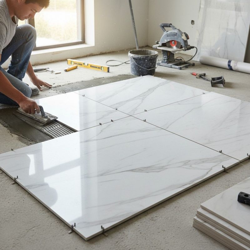 Granite Floor Installation in Kansas City, KS