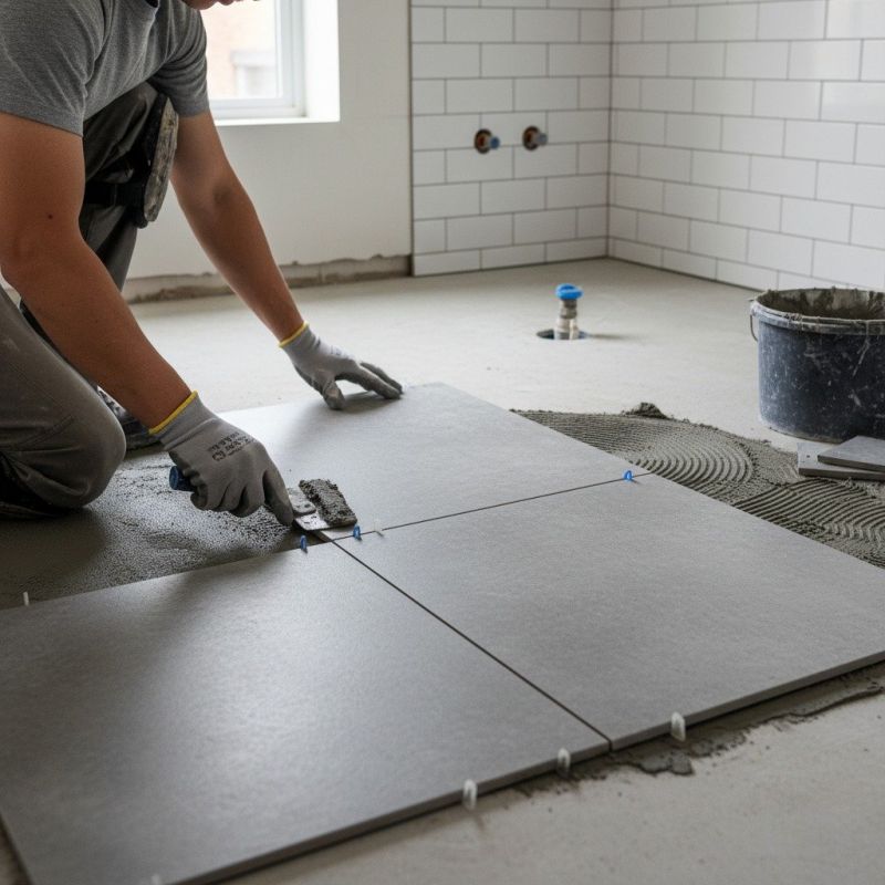 Travertine Floor Installation in Baltimore, MD